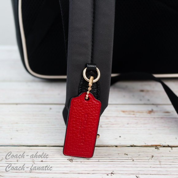 NWT Coach C6987 Court Backpack With Tiger Print in Honey/Black Multi - Picture 7 of 12